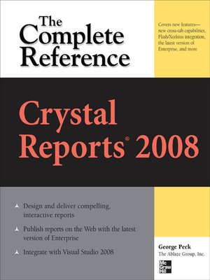 cover image of Crystal Reports 2008